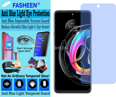 Fasheen Tempered Glass Guard for MOTOROLA MOTO EDGE 20 LITE (Impossible UV AntiBlue Light)(Pack of 1)