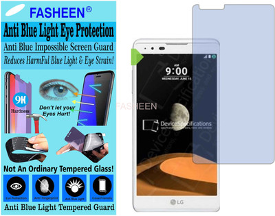 Fasheen Tempered Glass Guard for LG X MAX (Impossible UV AntiBlue Light)(Pack of 1)