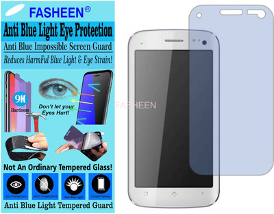 Fasheen Tempered Glass Guard for MICROMAX A110Q (Impossible UV AntiBlue Light)(Pack of 1)