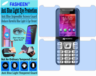 Fasheen Tempered Glass Guard for MICROMAX X752 (Impossible UV AntiBlue Light)(Pack of 1)