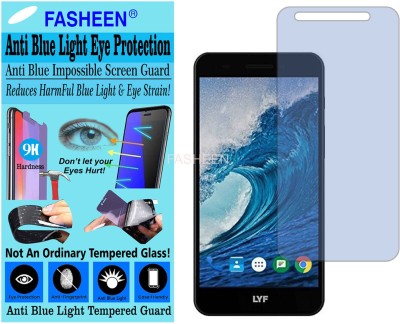 Fasheen Tempered Glass Guard for LYF WATER F1 (Impossible UV AntiBlue Light)(Pack of 1)