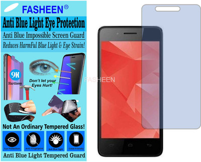 Fasheen Tempered Glass Guard for MICROMAX CANVAS PACE 4G Q416 (Impossible UV AntiBlue Light)(Pack of 1)