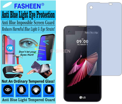 Fasheen Tempered Glass Guard for LG X SCREEN (Impossible UV AntiBlue Light)(Pack of 1)