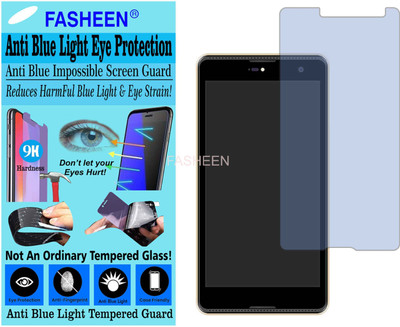 Fasheen Tempered Glass Guard for MICROMAX Q386 (CANVAS FIRE 5) (Impossible UV AntiBlue Light)(Pack of 1)