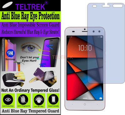 TELTREK Tempered Glass Guard for VOTO V3 (Impossible UV AntiBlue Light)(Pack of 1)