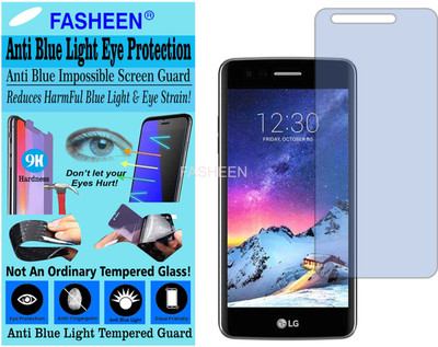 Fasheen Tempered Glass Guard for LG K8 2017 (Impossible UV AntiBlue Light)(Pack of 1)