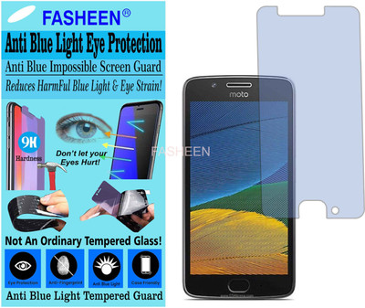 Fasheen Tempered Glass Guard for MOTOROLA MOTO G5 (Impossible UV AntiBlue Light)(Pack of 1)