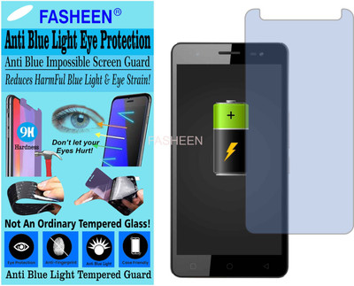 Fasheen Tempered Glass Guard for MICROMAX CANVAS JUICE 3 PLUS Q394 (Impossible UV AntiBlue Light)(Pack of 1)