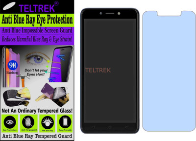 TELTREK Tempered Glass Guard for TECNO POP 1 PRO (Impossible UV AntiBlue Light)(Pack of 1)