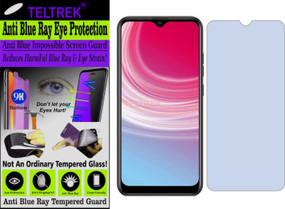 TELTREK Tempered Glass Guard for TECNO CAMON I4 2 GB (Impossible UV AntiBlue Light)(Pack of 1)
