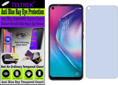 TELTREK Tempered Glass Guard for TECNO CAMON 15 CD7 (Impossible UV AntiBlue Light)(Pack of 1)