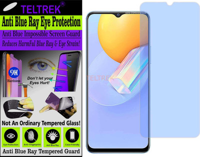 TELTREK Tempered Glass Guard for VIVO Y31 2021 (Impossible UV AntiBlue Light)(Pack of 1)