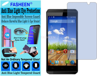 Fasheen Tempered Glass Guard for MICROMAX CANVAS FIRE 2 A104 (Impossible UV AntiBlue Light)(Pack of 1)