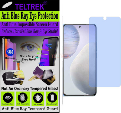 TELTREK Tempered Glass Guard for VIVO X60T V2085A (Impossible UV AntiBlue Light)(Pack of 1)