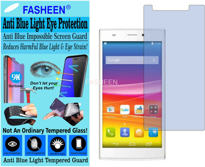 Fasheen Tempered Glass Guard for MICROMAX CANVAS NITRO 2 E311 (Impossible UV AntiBlue Light)(Pack of 1)