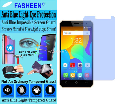Fasheen Tempered Glass Guard for MICROMAX Q415 (Impossible UV AntiBlue Light)(Pack of 1)
