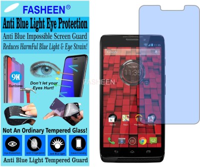 Fasheen Tempered Glass Guard for MOTOROLA DROID ULTRA (Impossible UV AntiBlue Light)(Pack of 1)