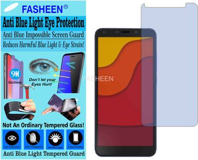 Fasheen Tempered Glass Guard for MOBISTAR C1 SHINE (Impossible UV AntiBlue Light)(Pack of 1)