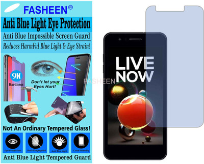 Fasheen Tempered Glass Guard for LG K9 (Impossible UV AntiBlue Light)(Pack of 1)