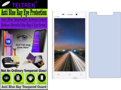 TELTREK Tempered Glass Guard for VIVO Y15S 2015 (Impossible UV AntiBlue Light)(Pack of 1)