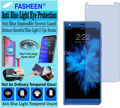 Fasheen Tempered Glass Guard for MOBIISTAR X1 DUAL (Impossible UV AntiBlue Light)(Pack of 1)
