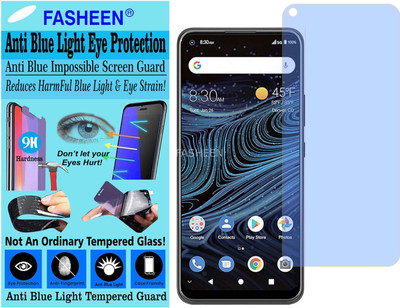 Fasheen Tempered Glass Guard for ZTE BLADE X1 5G (Impossible UV AntiBlue Light)(Pack of 1)