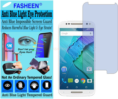 Fasheen Tempered Glass Guard for MOTOROLA MOTO X PURE (Impossible UV AntiBlue Light)(Pack of 1)