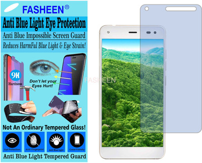 Fasheen Tempered Glass Guard for LYF EARTH 1 (Impossible UV AntiBlue Light)(Pack of 1)