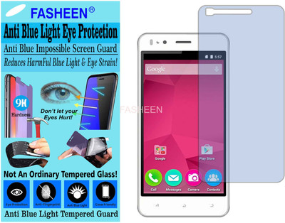 Fasheen Tempered Glass Guard for MICROMAX BOLT SELFIE Q424 (Impossible UV AntiBlue Light)(Pack of 1)