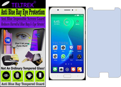 TELTREK Tempered Glass Guard for TECNO CAMON I5 (Impossible UV AntiBlue Light)(Pack of 1)