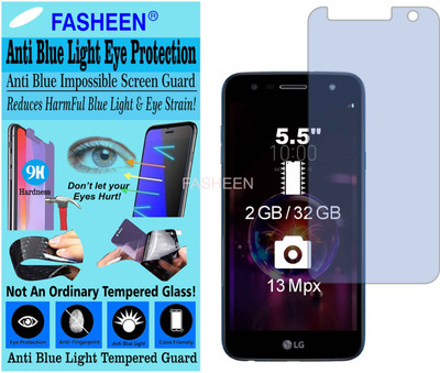 Fasheen Tempered Glass Guard for LG X POWER 3 (Impossible UV AntiBlue Light)(Pack of 1)