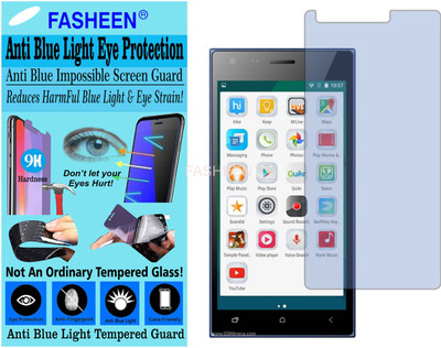 Fasheen Tempered Glass Guard for MICROMAX CANVAS EXPRESS 4G Q413 (Impossible UV AntiBlue Light)(Pack of 1)