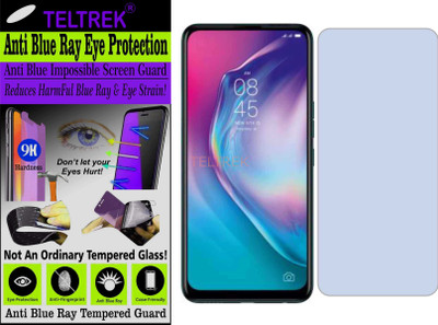 TELTREK Tempered Glass Guard for TECNO CD8 (Impossible UV AntiBlue Light)(Pack of 1)