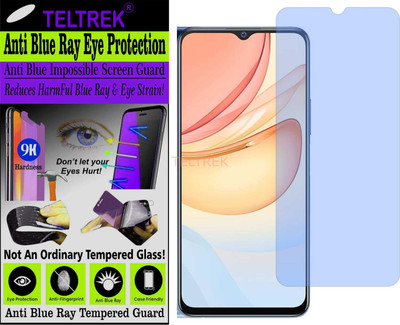 TELTREK Tempered Glass Guard for VIVO Y53S 4G (Impossible UV AntiBlue Light)(Pack of 1)