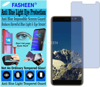 Fasheen Tempered Glass Guard for MOBISTAR C1 LITE (Impossible UV AntiBlue Light)(Pack of 1)