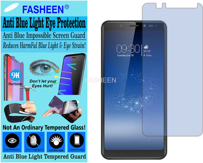 Fasheen Tempered Glass Guard for MICROMAX CANVAS INFINITY HS2 (Impossible UV AntiBlue Light)(Pack of 1)