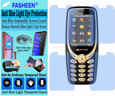 Fasheen Tempered Glass Guard for MICROMAX X1I-2017 (Impossible UV AntiBlue Light)(Pack of 1)