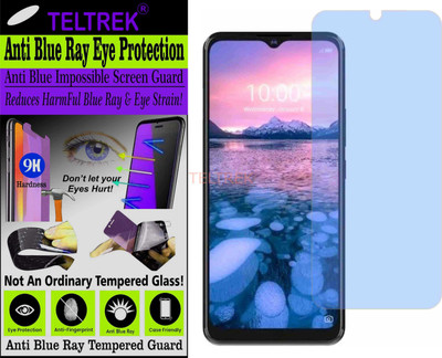 TELTREK Tempered Glass Guard for ZTE BLADE 20 5G (Impossible UV AntiBlue Light)(Pack of 1)