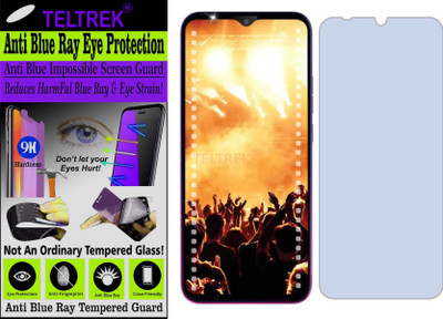 TELTREK Tempered Glass Guard for TECNO SPARK GO PLUS (Impossible UV AntiBlue Light)(Pack of 1)