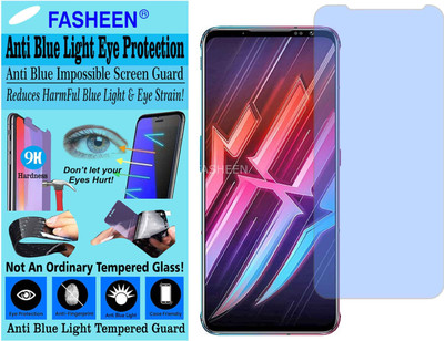 Fasheen Tempered Glass Guard for ZTE NUBIA RED MAGIC 6 PRO (Impossible UV AntiBlue Light)(Pack of 1)