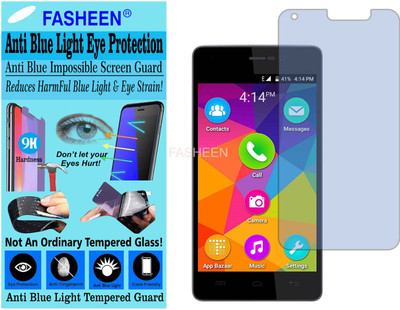 Fasheen Tempered Glass Guard for MICROMAX UNITE 3 Q372 (Impossible UV AntiBlue Light)(Pack of 1)