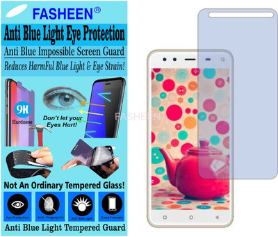 Fasheen Tempered Glass Guard for MOBISTAR XQ DUAL (Impossible UV AntiBlue Light)(Pack of 1)