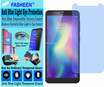 Fasheen Tempered Glass Guard for ZTE BLADE A5 2019 (Impossible UV AntiBlue Light)(Pack of 1)