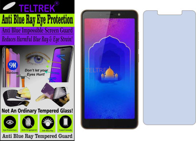TELTREK Tempered Glass Guard for TECNO CAMON IACE 2X (Impossible UV AntiBlue Light)(Pack of 1)