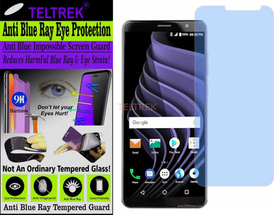 TELTREK Tempered Glass Guard for ZTE BLADE MAX VIEW (Impossible UV AntiBlue Light)(Pack of 1)