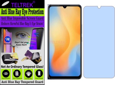 TELTREK Tempered Glass Guard for VIVO V20 SE(V2022) (Impossible UV AntiBlue Light)(Pack of 1)