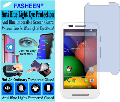 Fasheen Tempered Glass Guard for MOTO E DUAL TV (Impossible UV AntiBlue Light)(Pack of 1)