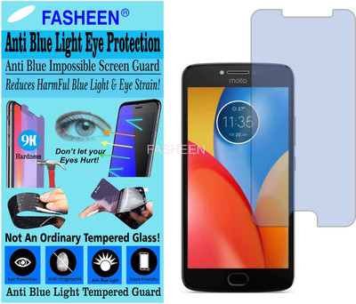 Fasheen Tempered Glass Guard for MOTOROLA MOTO E4 PLUS MT6737 (Impossible UV AntiBlue Light)(Pack of 1)