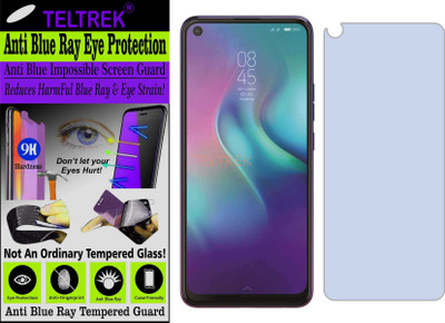 TELTREK Tempered Glass Guard for TECNO CAMON 12 AIR (Impossible UV AntiBlue Light)(Pack of 1)