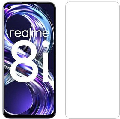 HOBBYTRONICS Tempered Glass Guard for Realme 8i, realme 8i, REALME 8I(Pack of 1)